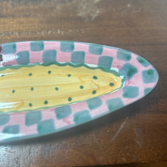 Rare 3D Checked Asparagus  Vegetable Fruit Platter - Picture 4 of 7